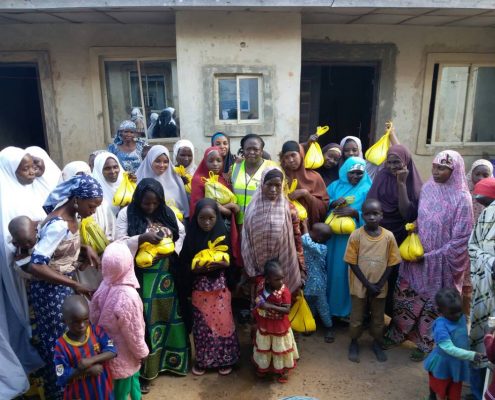 EMPOWERMENT OF WIDOWS IN BWARI IDP CAMP ON SOAP , AIR FRESHENER AND DUSTING POWDER MAKING 2017